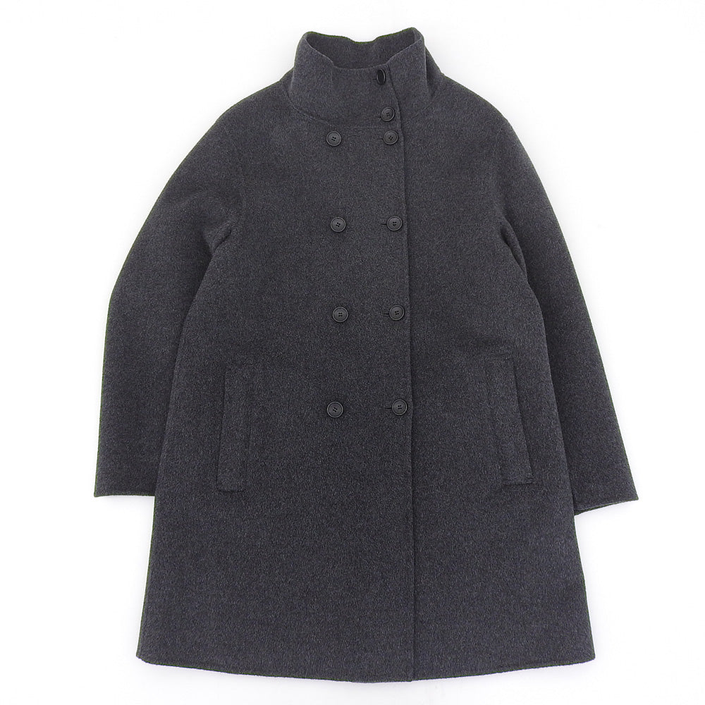 theory luxe セオリーリュクス 美品 ウールカシミヤ Moxie Olevia ダブルコート レディース グレー 38 03-4309601 24年製 コート