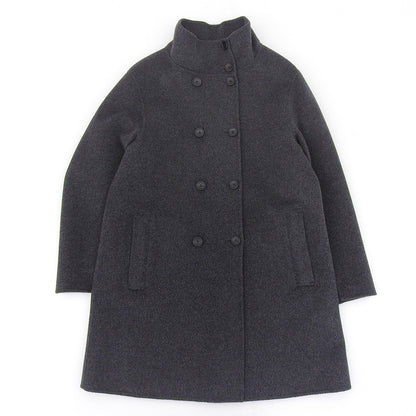theory luxe セオリーリュクス 美品 ウールカシミヤ Moxie Olevia ダブルコート レディース グレー 38 03-4309601 24年製 コート