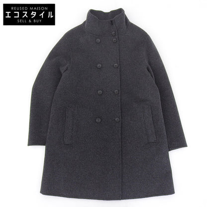 theory luxe セオリーリュクス 美品 ウールカシミヤ Moxie Olevia ダブルコート レディース グレー 38 03-4309601 24年製 コート