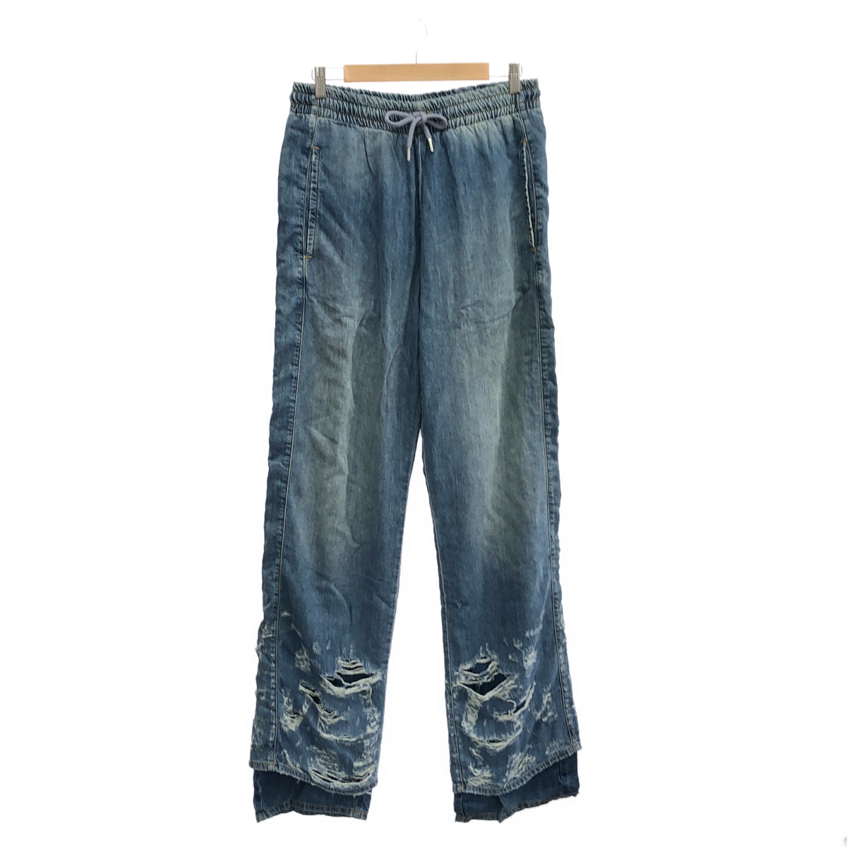 DIESEL ディーゼル A096393 ブルー ダメージ加工 デニムパンツ ボトムス