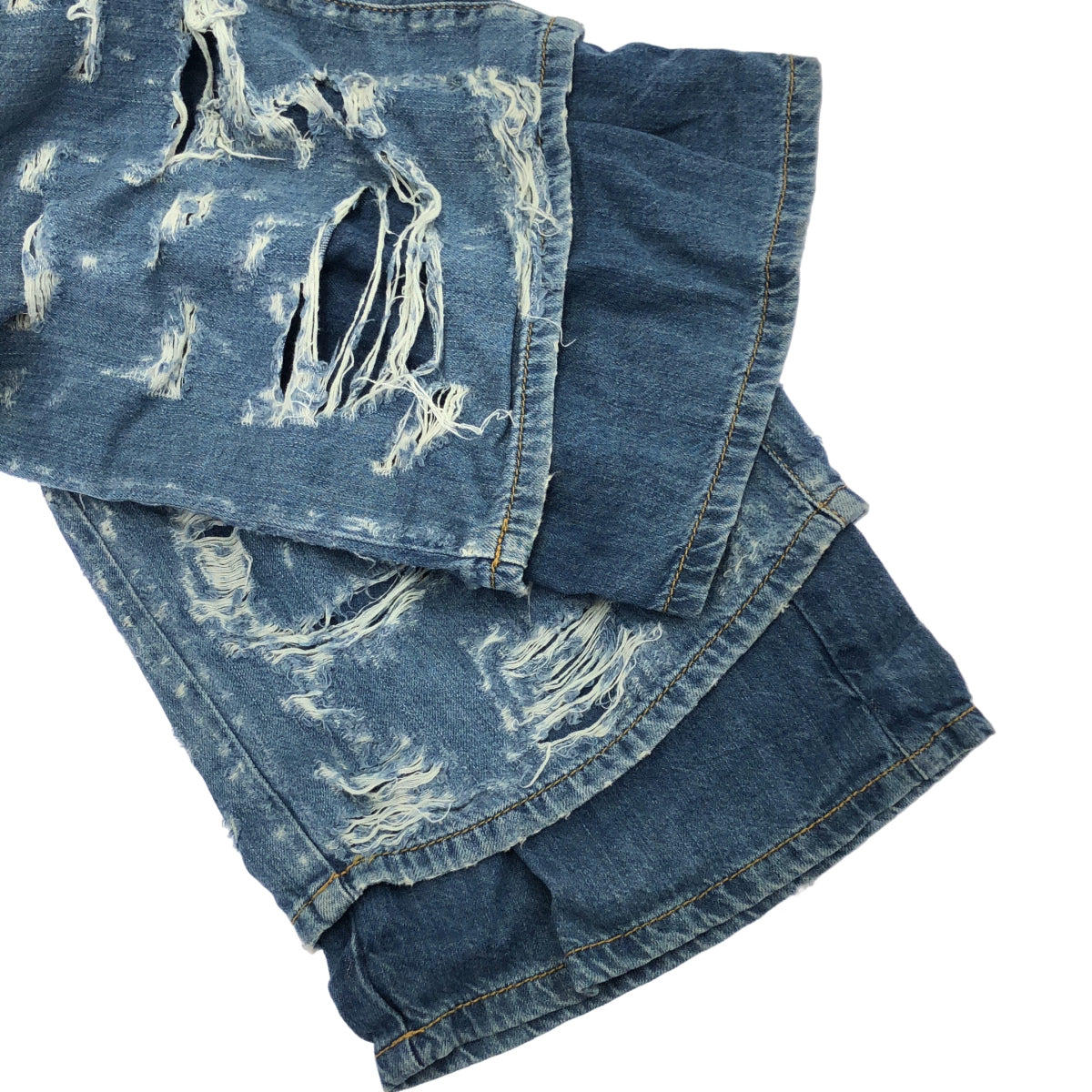 DIESEL ディーゼル A096393 ブルー ダメージ加工 デニムパンツ ボトムス
