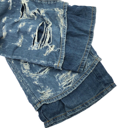 DIESEL ディーゼル A096393 ブルー ダメージ加工 デニムパンツ ボトムス
