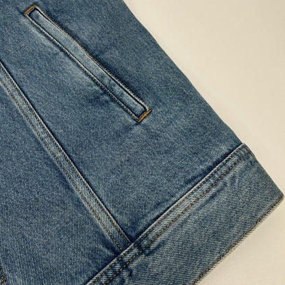 DIESEL ディーゼル A03872 ブルー D-BARCY-SM デニムベスト ジャケット ベスト