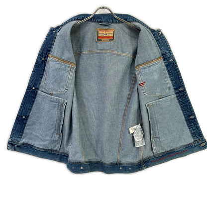 DIESEL ディーゼル A03872 ブルー D-BARCY-SM デニムベスト ジャケット ベスト