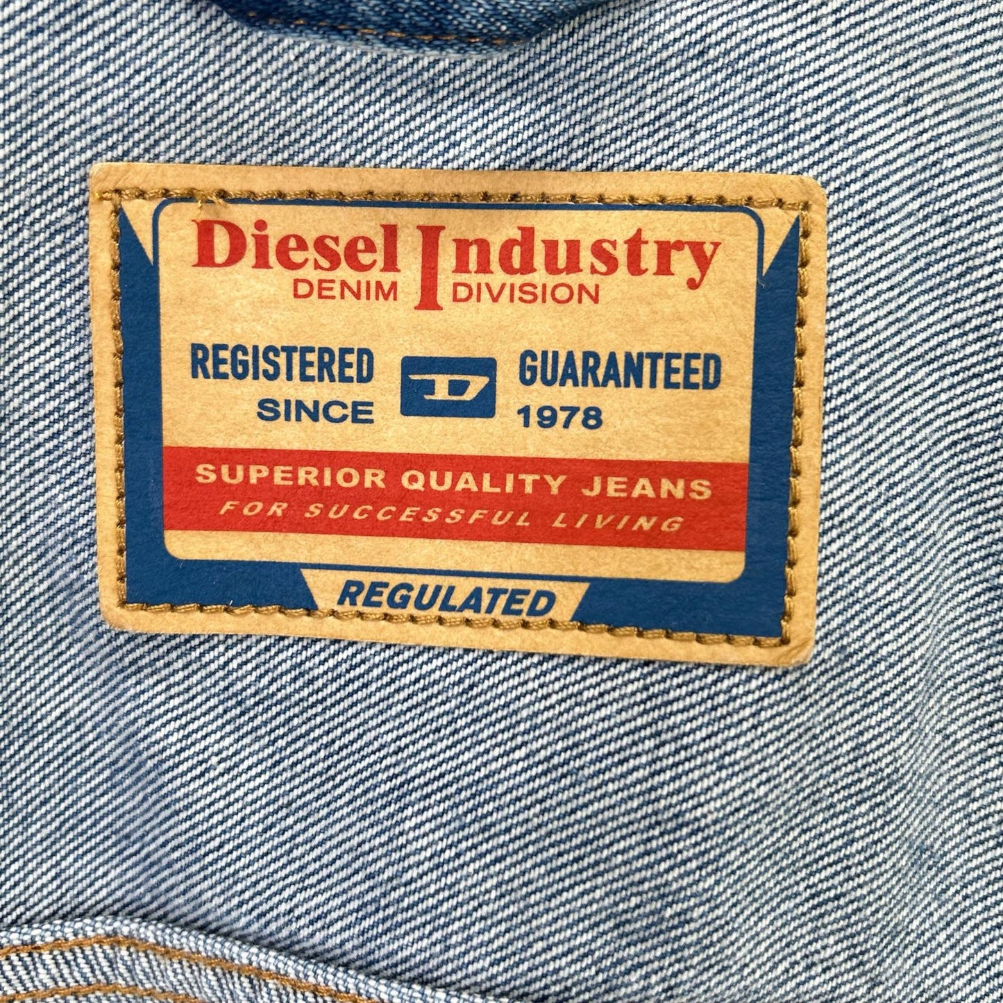 DIESEL ディーゼル A03872 ブルー D-BARCY-SM デニムベスト ジャケット ベスト