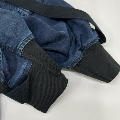 DIESEL A02521 Indigo D-FRANKIE-SP Zip-Up Military Jacket