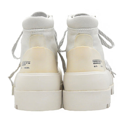 DIESEL ディーゼル 新品同様 D-HIKO BT X ローカットブーツ シューズ メンズ アイボリー 25.5cm Y02964 シューズ
