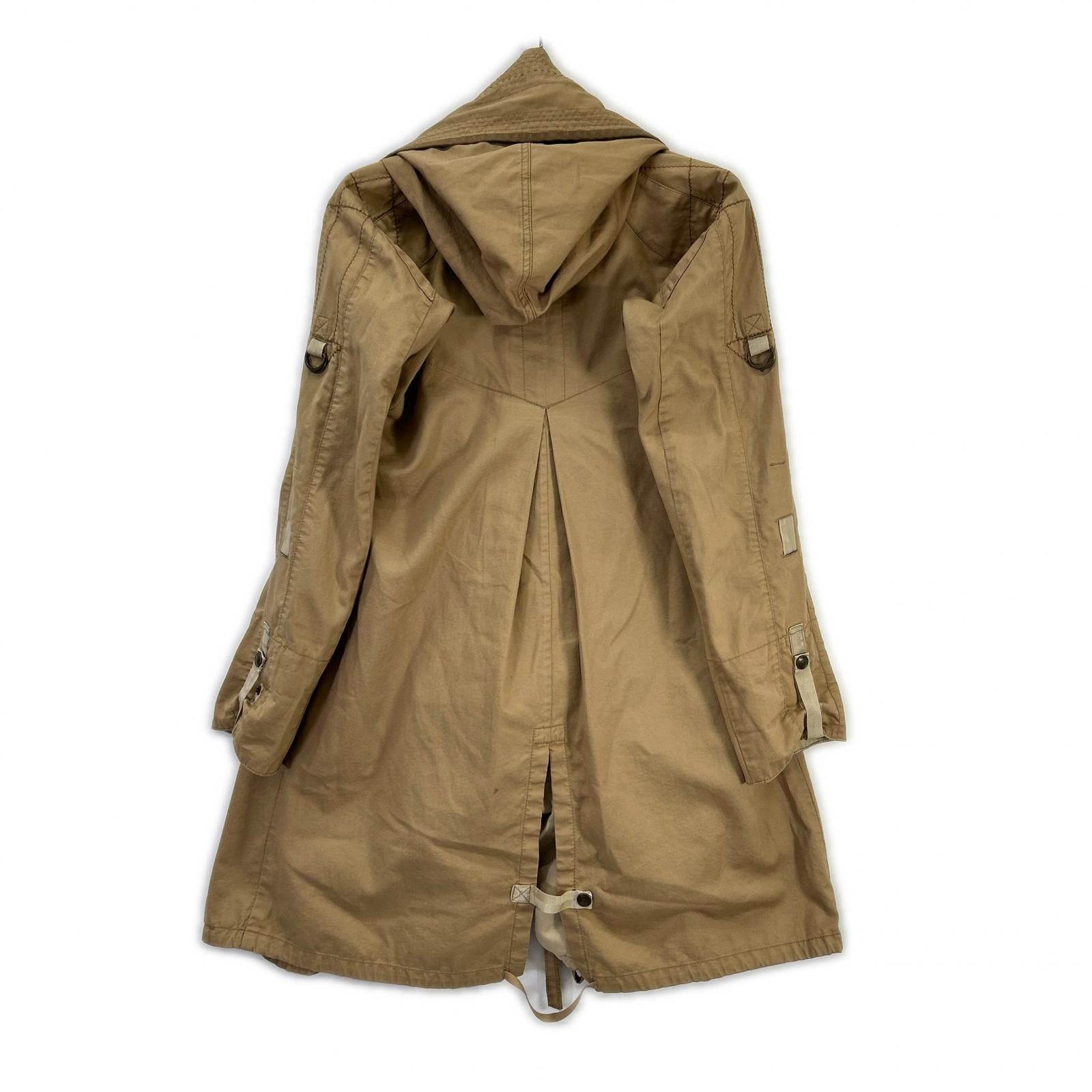MARITHE FRANCOIS GIRBAUD マリテフランソワジルボー F7-7123 ベージュ ギミックジャケット モッズコート コート