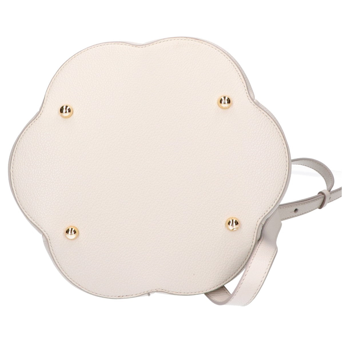 POLENE ポレーヌ 【新品同様】Numero Huit Number Eight フルグレインカーフ カヌレバッグ ハンドバッグ