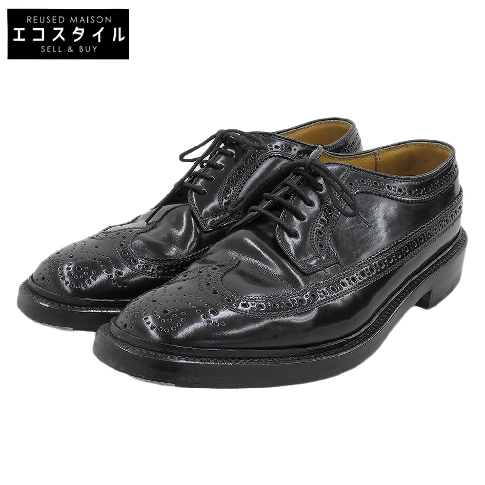 REGAL Regal Imperial Grade wingtip shell cordovan shoes men's black 24.5cm 2113 shoes