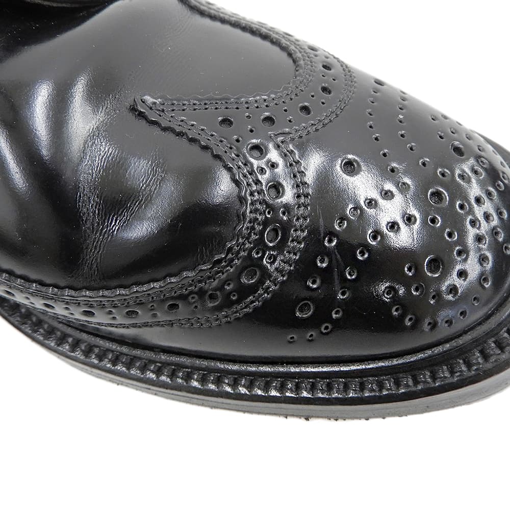 REGAL Regal Imperial Grade wingtip shell cordovan shoes men's black 24.5cm 2113 shoes