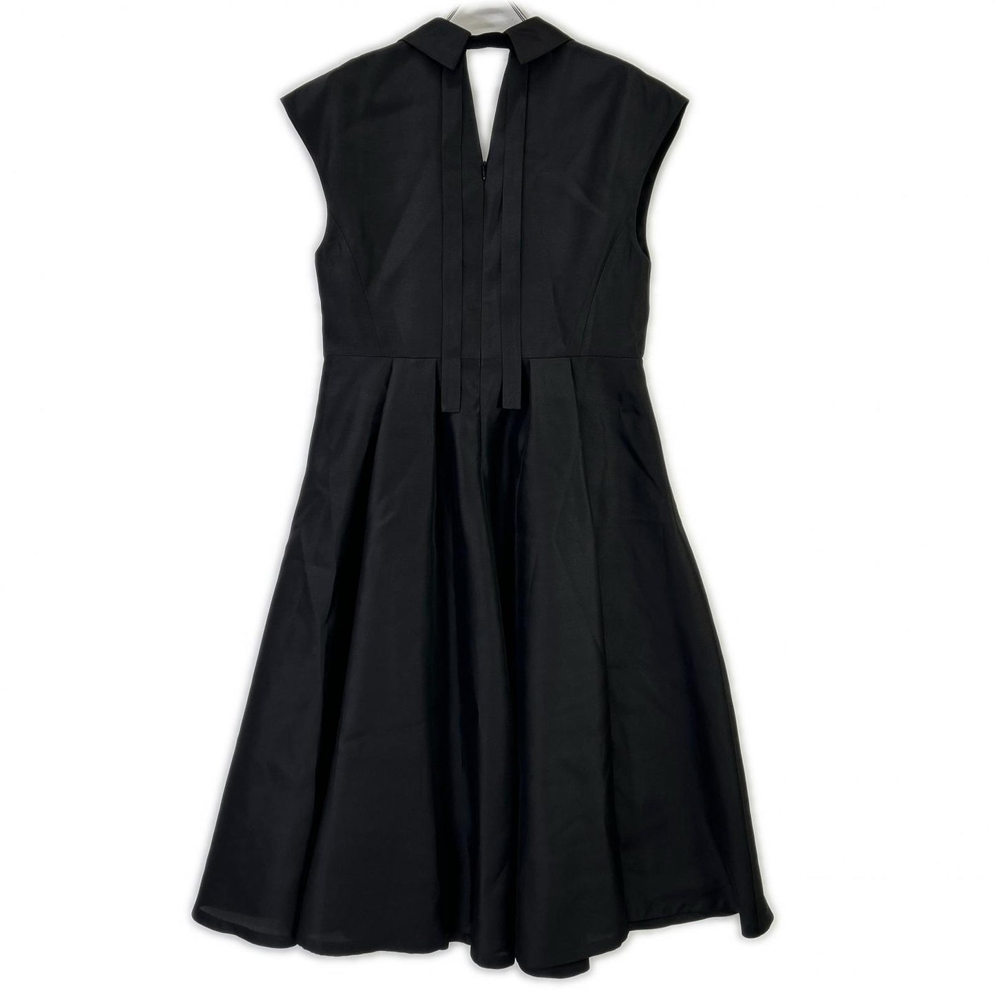 ADORE アドーア 【BLACK LABEL】531-6140352 26SS ブラック シルクダブルクロスワンピース ワンピース