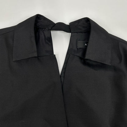 ADORE アドーア 【BLACK LABEL】531-6140352 26SS ブラック シルクダブルクロスワンピース ワンピース
