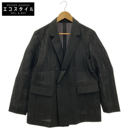 ADORE アドーア 531-5150401 25年製 ブラック ドビーメッシュジャケット ジャケット