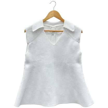 ADORE アドーア 531-6170224 26SS ホワイト エアーストレッチ トップス