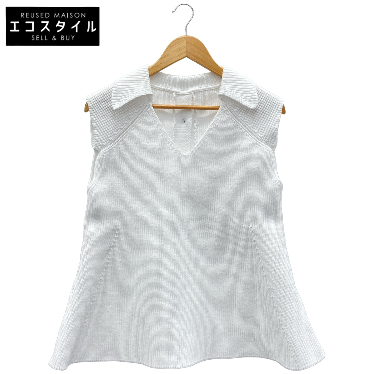 ADORE アドーア 531-6170224 26SS ホワイト エアーストレッチ トップス