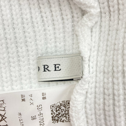 ADORE アドーア 531-6170224 26SS ホワイト エアーストレッチ トップス
