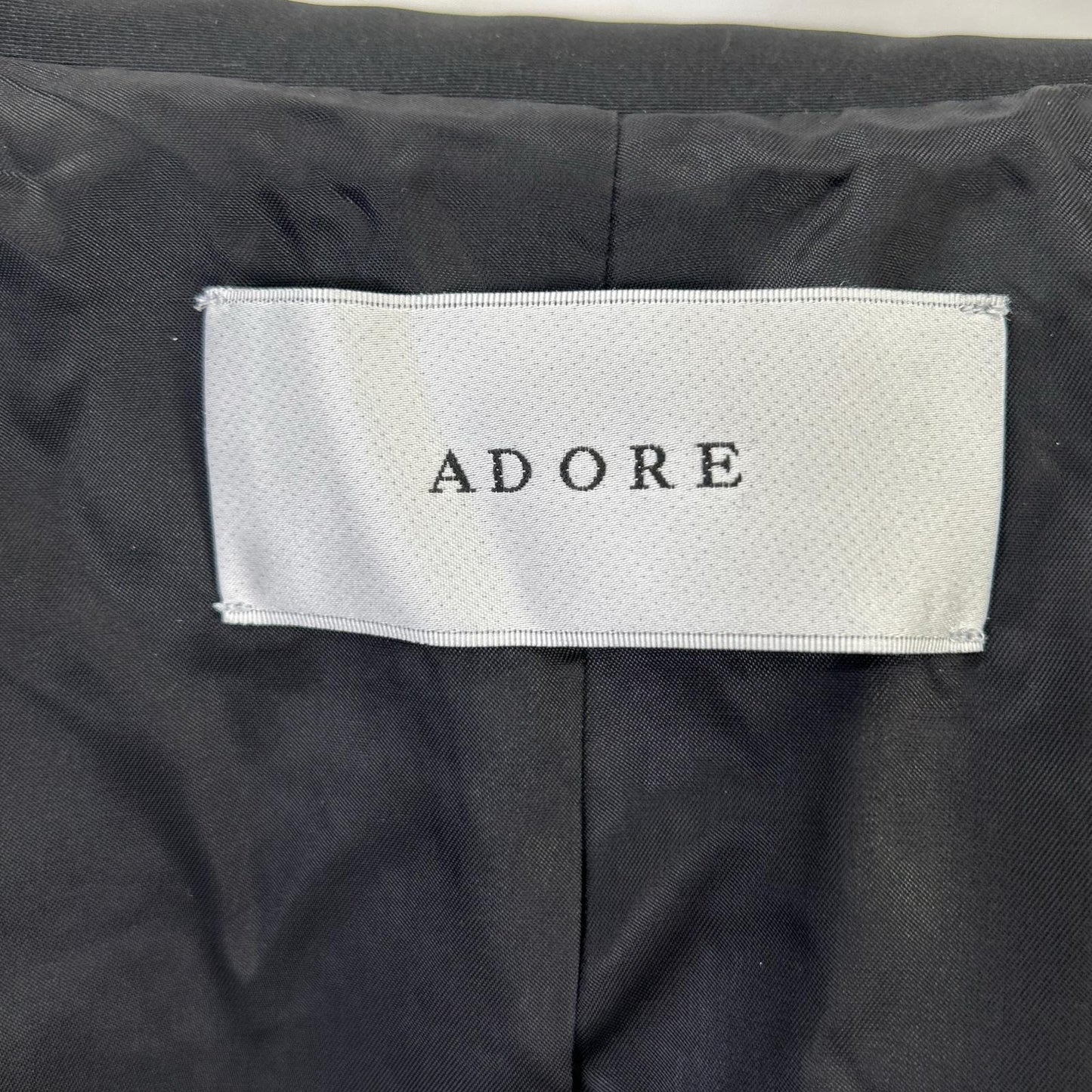 ADORE アドーア 531-4250104 24年製 グレー スパングルツイードジャケット ジャケット