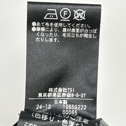 ADORE アドーア 531-5150202 24年製 ブラック リネン100 メッシュウェストJK ジャケット ジャケット