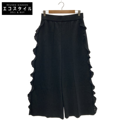 ADORE アドーア 531-4173525 24年製 ブラック ラッフルニットパンツ ボトムス