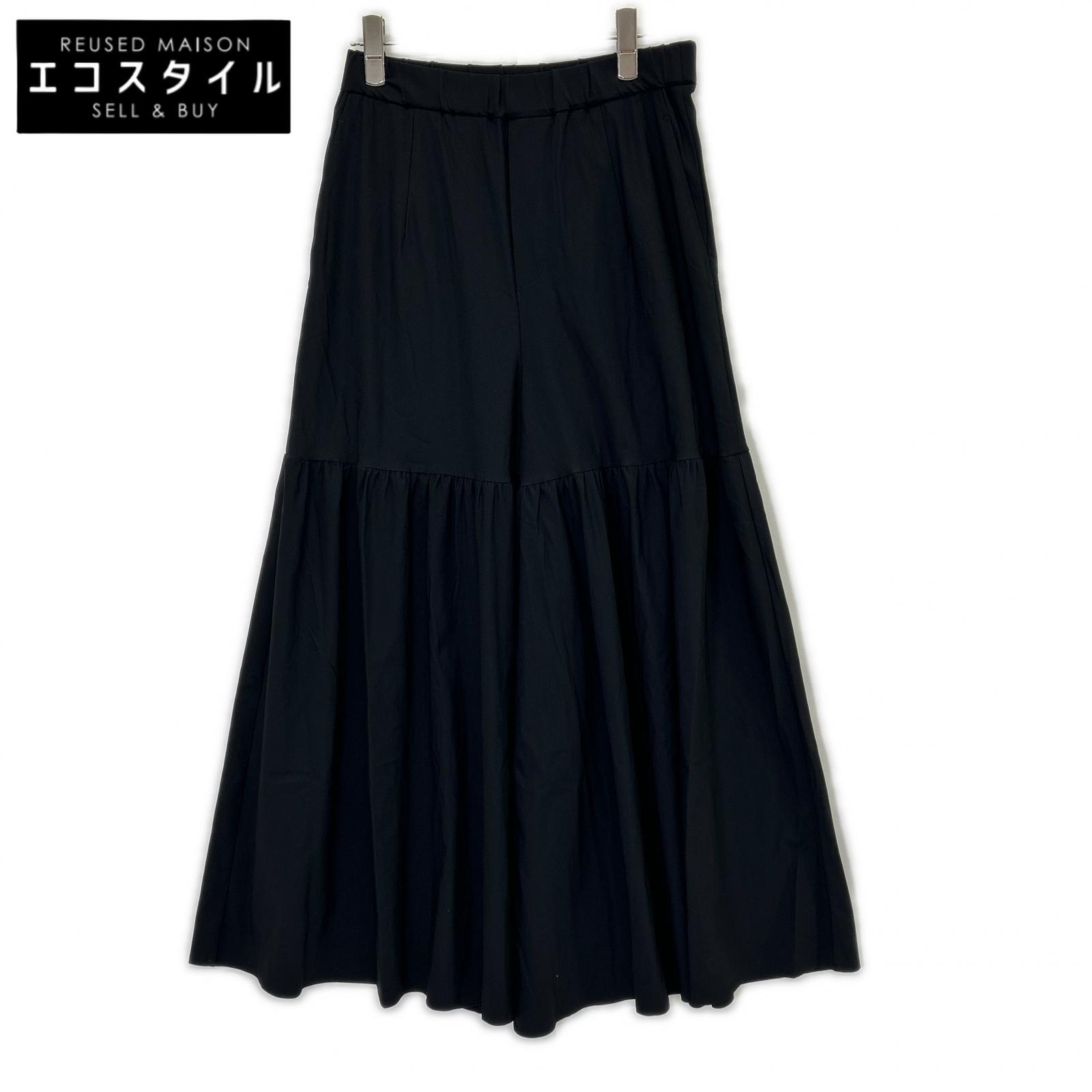 ADORE アドーア 531-4130022 24年製 ブラック メリルハイテンションパンツ ボトムス