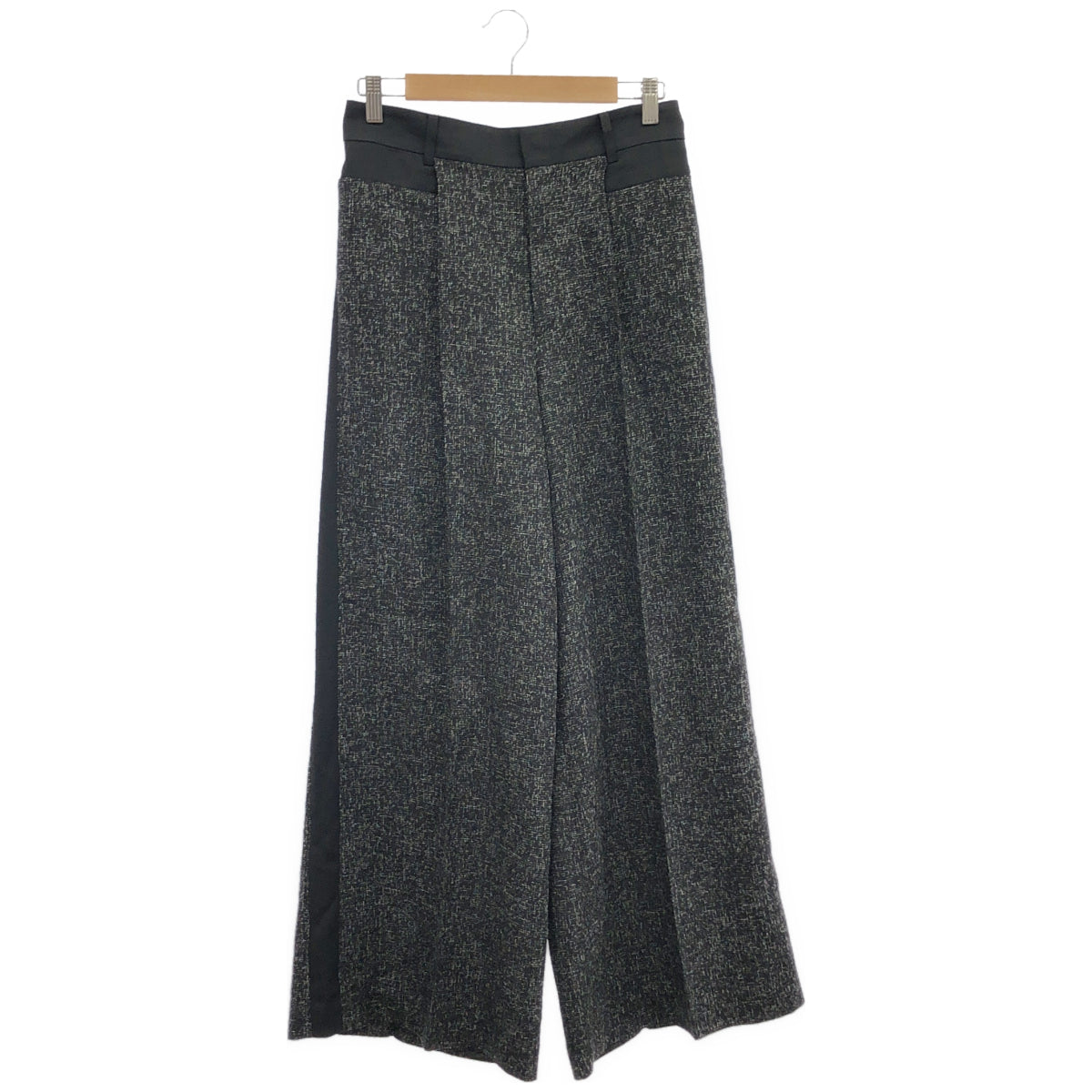 ADORE アドーア 531-3230602 ブラック ファインツイードパンツ ボトムス