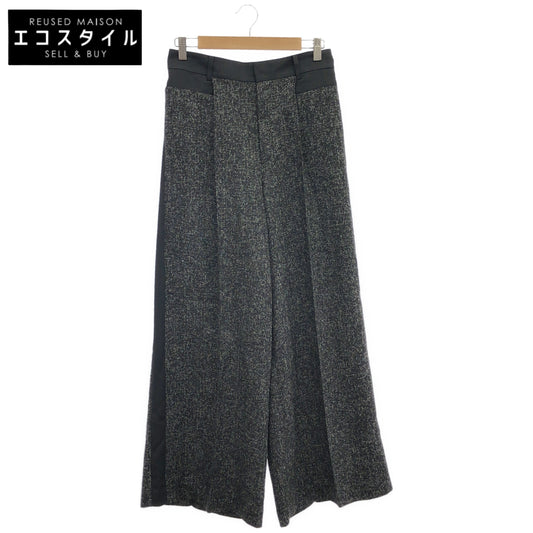 ADORE アドーア 531-3230602 ブラック ファインツイードパンツ ボトムス