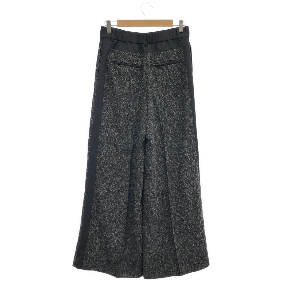 ADORE アドーア 531-3230602 ブラック ファインツイードパンツ ボトムス