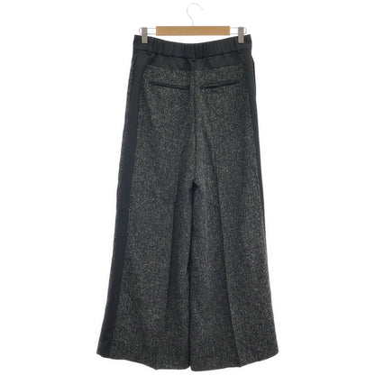 ADORE アドーア 531-3230602 ブラック ファインツイードパンツ ボトムス