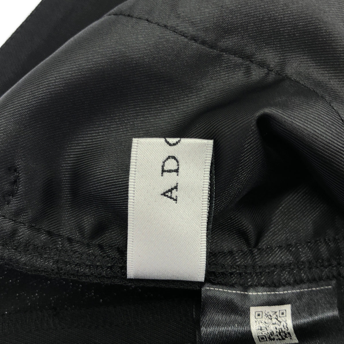 ADORE アドーア 531-3230602 ブラック ファインツイードパンツ ボトムス