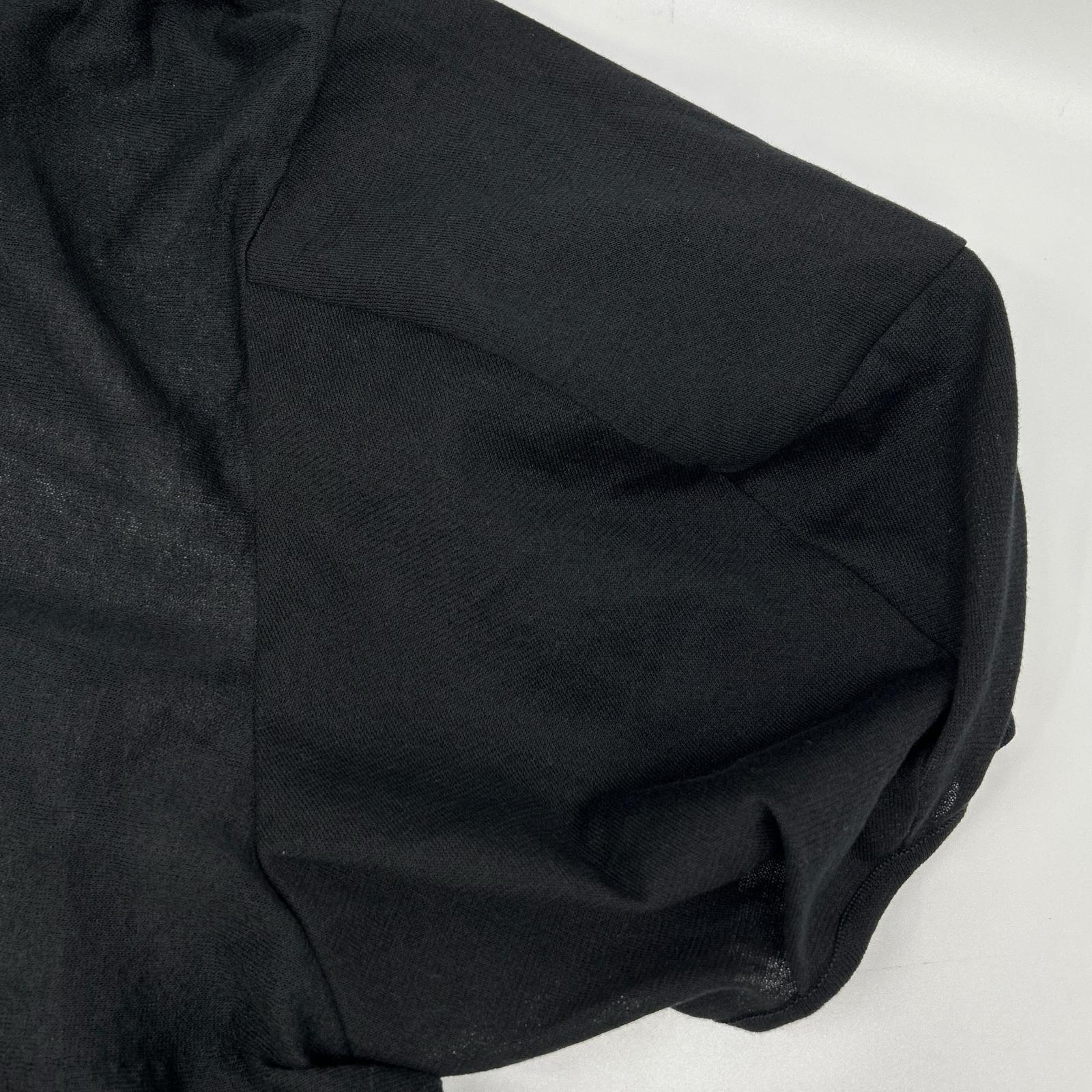 ADORE アドーア 531-3270718 ブラック シアーティアードニット トップス
