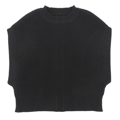 ADORE アドーア 美品 エアーストレッチニットベスト レディース ブラック 38 531-3270811 ベスト