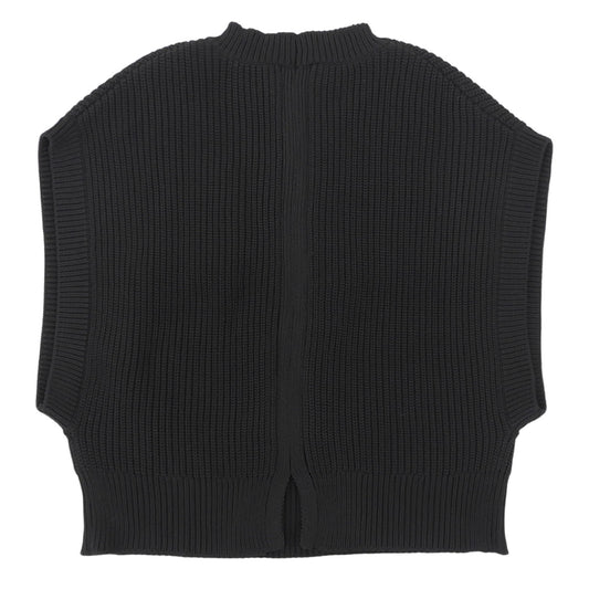 ADORE アドーア 美品 エアーストレッチニットベスト レディース ブラック 38 531-3270811 ベスト
