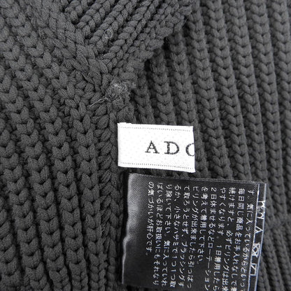 ADORE アドーア 美品 エアーストレッチニットベスト レディース ブラック 38 531-3270811 ベスト