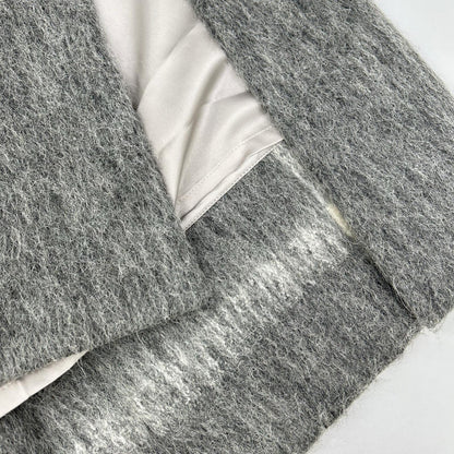 ADORE アドーア 531-2250003 グレー 【FAbRICA】使用 シャギーチェックジレ コート