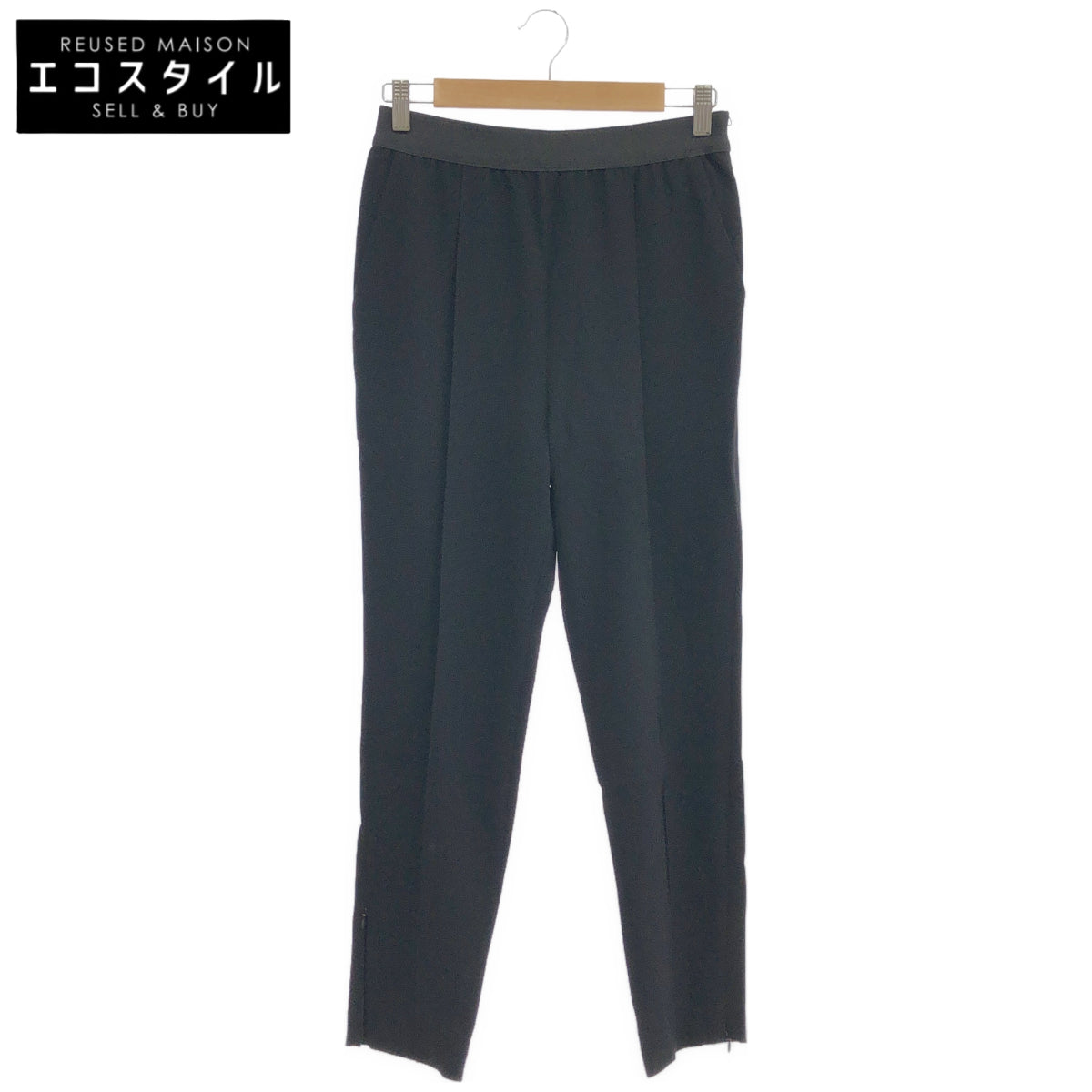ADORE アドーア 531-2230108 ブラック ストレッチライトパンツ ボトムス