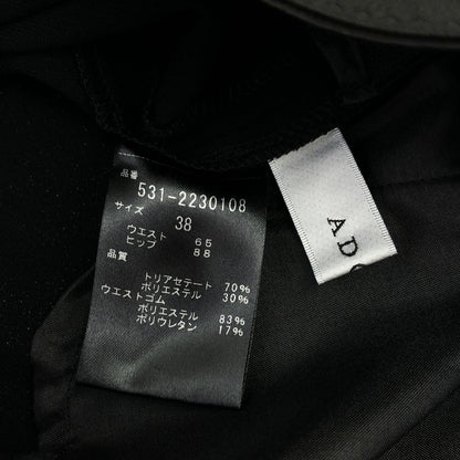 ADORE アドーア 531-2230108 ブラック ストレッチライトパンツ ボトムス