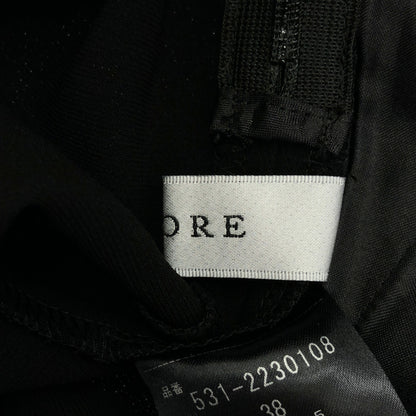 ADORE アドーア 531-2230108 ブラック ストレッチライトパンツ ボトムス