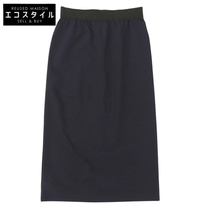 ADORE アドーア 美品 ナイロン 2WAYベーシックタイトSK スカート レディース ネイビー 38 531-2120321 スカート