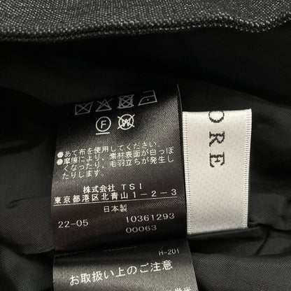 ADORE アドーア 531-2240810 グレー ドレーピーメンズポプリンコンビネゾン ボトムス
