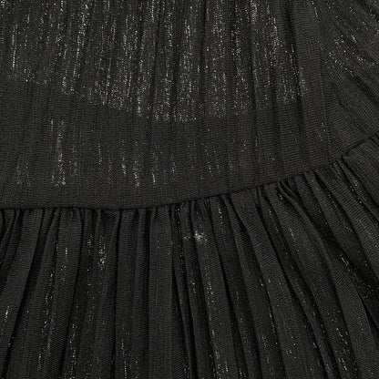 ADORE アドーア 531-1140313 ブラック シアーランダムニットワンピース トップス
