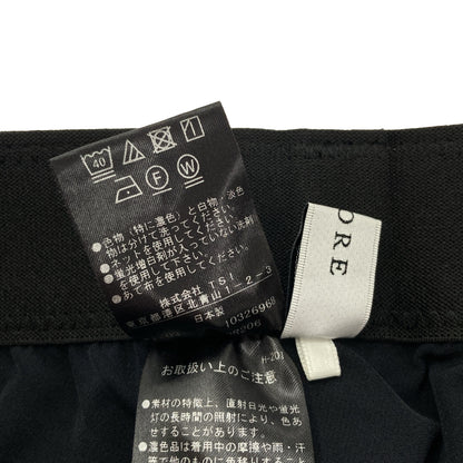 ADORE アドーア 531-1930415 ブラック ナイロン2WAYパンツ ボトムス