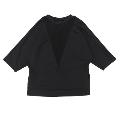 ADORE アドーア 美品 ハイゲージWジャージートップス レディース ブラック 38 531-2160109 トップス