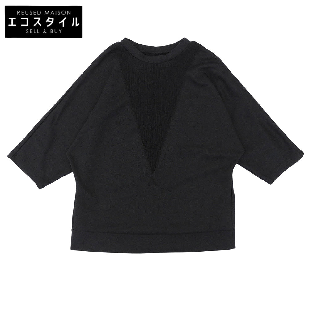 ADORE アドーア 美品 ハイゲージWジャージートップス レディース ブラック 38 531-2160109 トップス