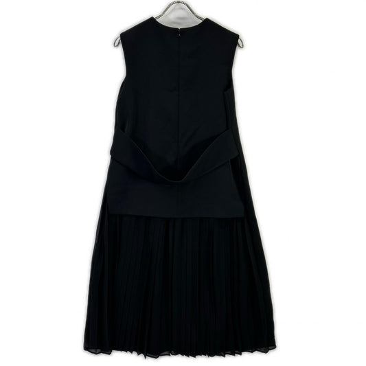 ADORE アドーア 531-0240600 ブラック エアージョーゼットワンピース ワンピース