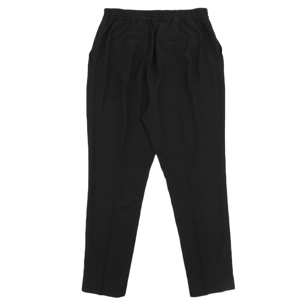 ADORE アドーア 美品 ライトジョーゼットテーパードパンツ ボトムス レディース 黒 ブラック 38 531-0130588 ボトムス