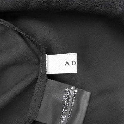 ADORE アドーア 美品 ライトジョーゼットテーパードパンツ ボトムス レディース 黒 ブラック 38 531-0130588 ボトムス