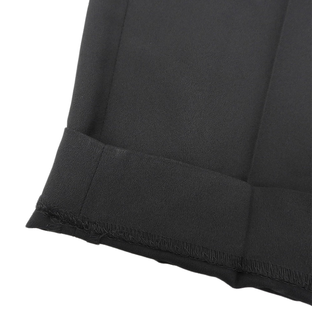 ADORE アドーア 美品 ライトジョーゼットテーパードパンツ ボトムス レディース 黒 ブラック 38 531-0130588 ボトムス