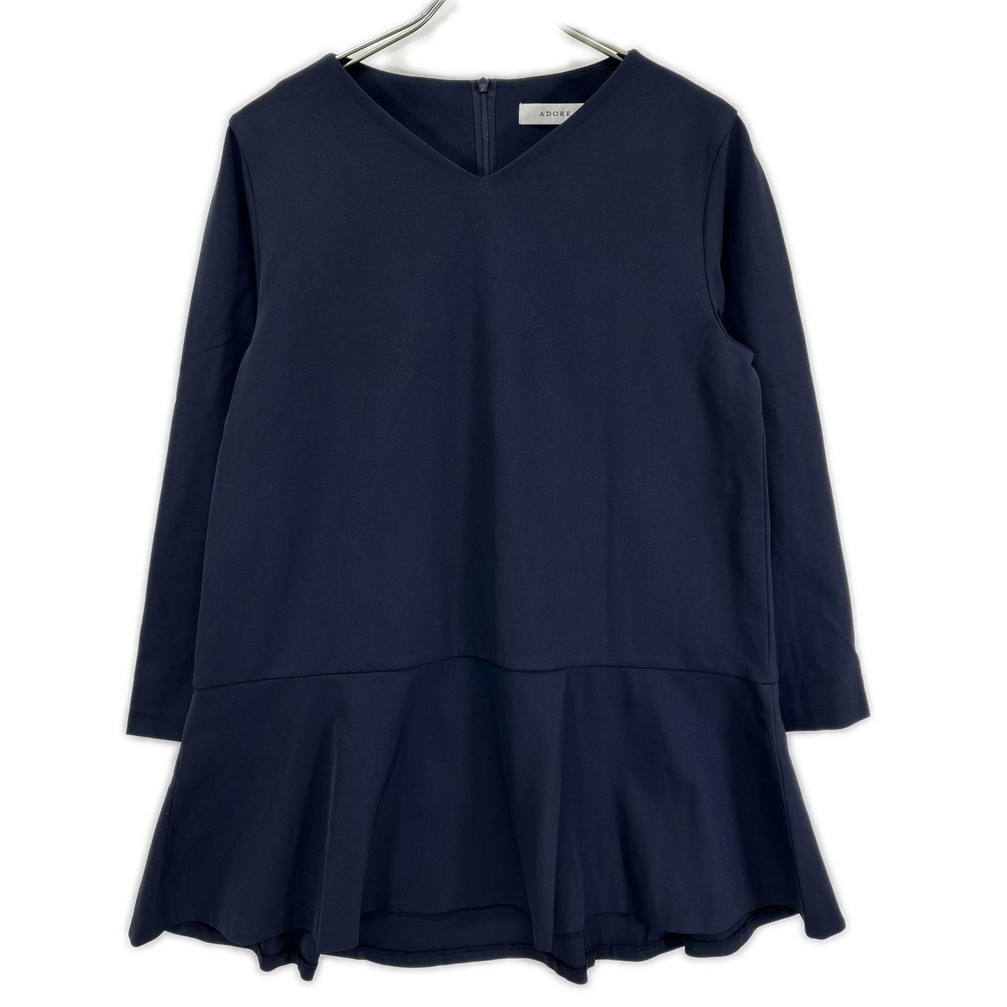 ADORE アドーア 531-2110321 ネイビー ナイロン2WAYフレアオーバートップス ワンピース