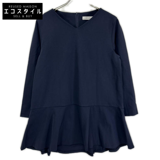 ADORE アドーア 531-2110321 ネイビー ナイロン2WAYフレアオーバートップス ワンピース